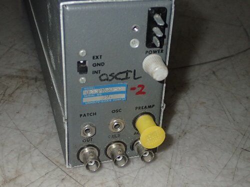 Unholtz Dickie D22pmg0-2,D22pmg-2,D22 Pmgo-2 Charge Amplifier,Be