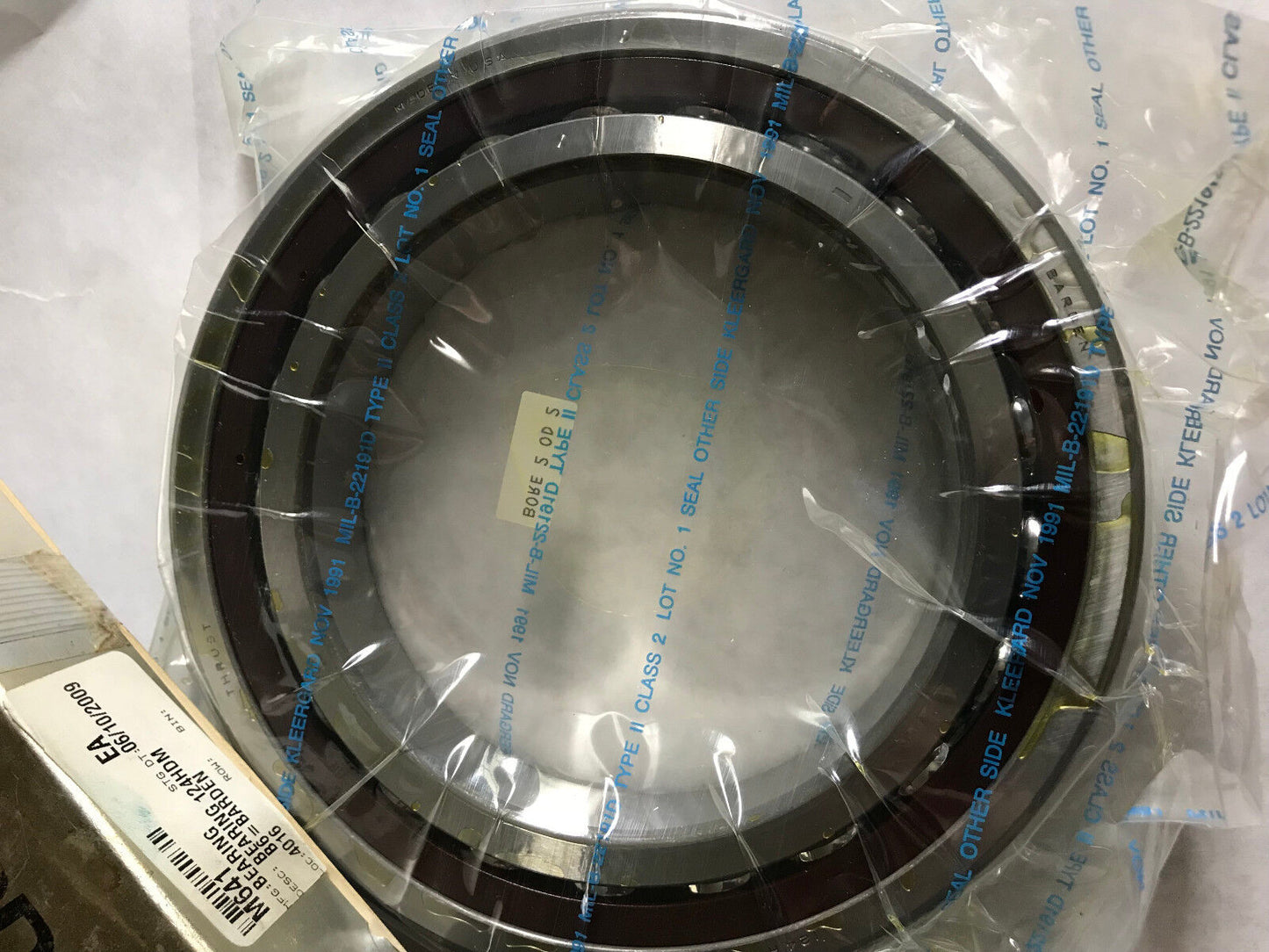 New Barden 124Hdm Super Precision Bearings,124H,M641,120Mm X 180Mm X 30Mm,Aa