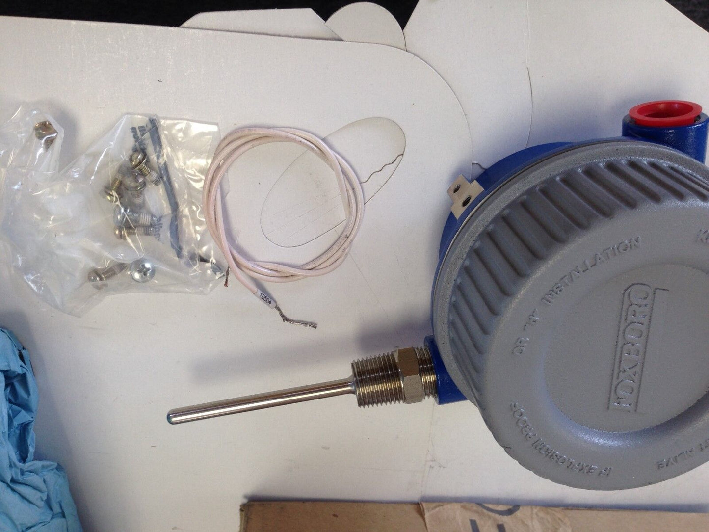 New Foxboro Rtt20-D1wcpfn Temperature Transmitter,0-1202*F Npt 1/2" 12-42Vdc,Sk