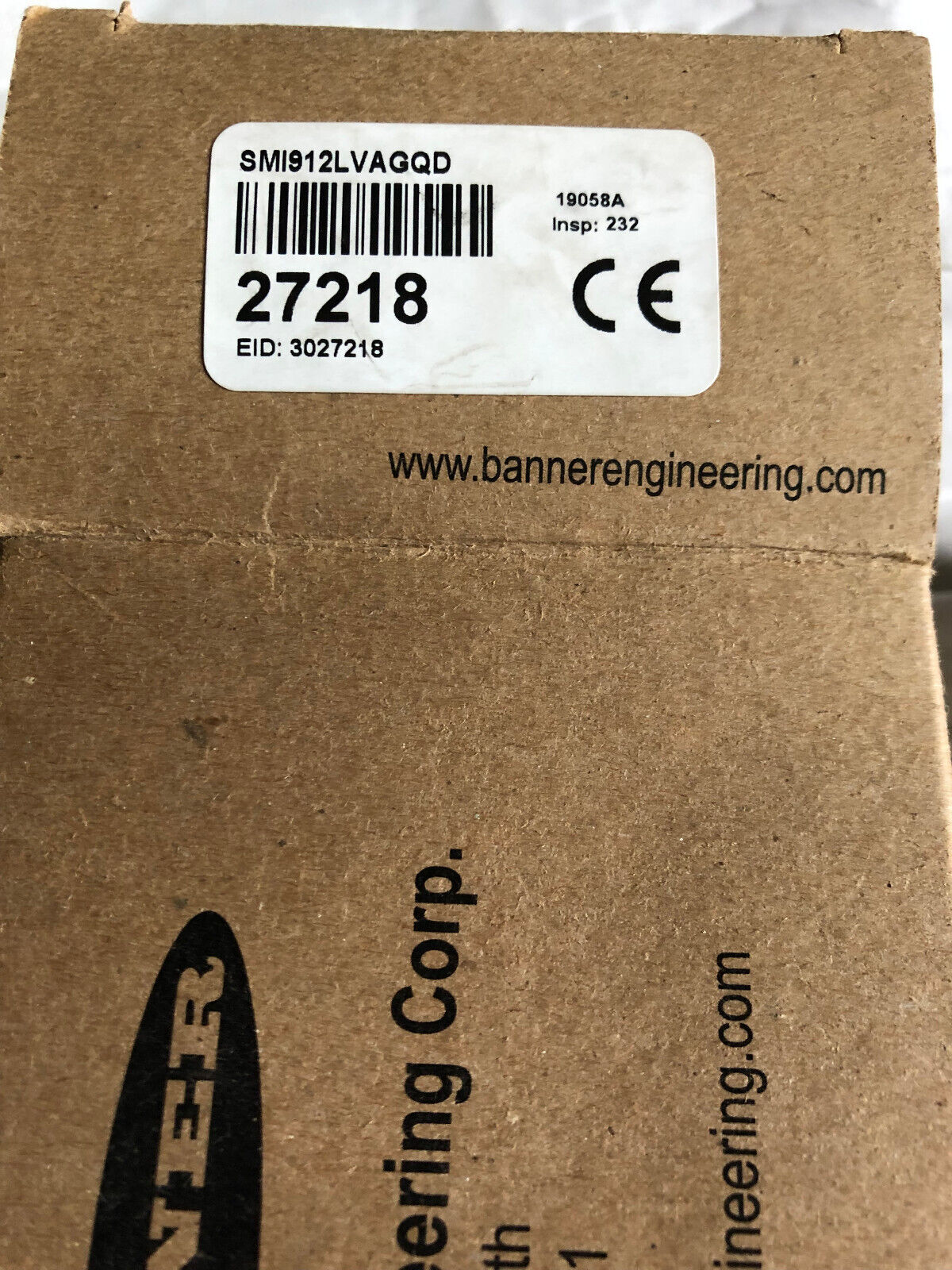 New Banner Smi912lvagqd,Sm1912lvagqd Photoelectric Sensor,Cv