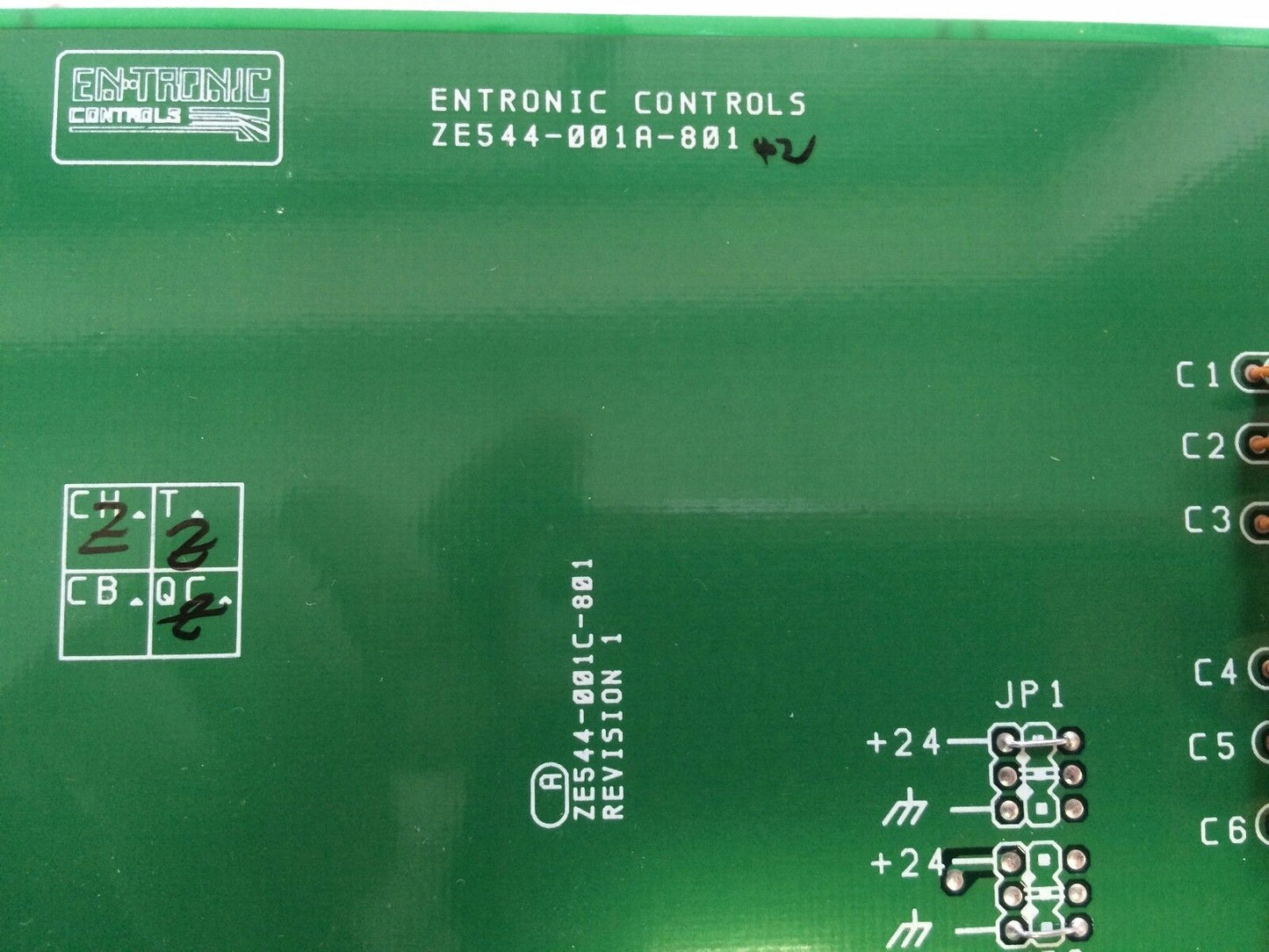 New I/O Card Entronic Controls Ze544-001A-801 ,03062B-09,Cy
