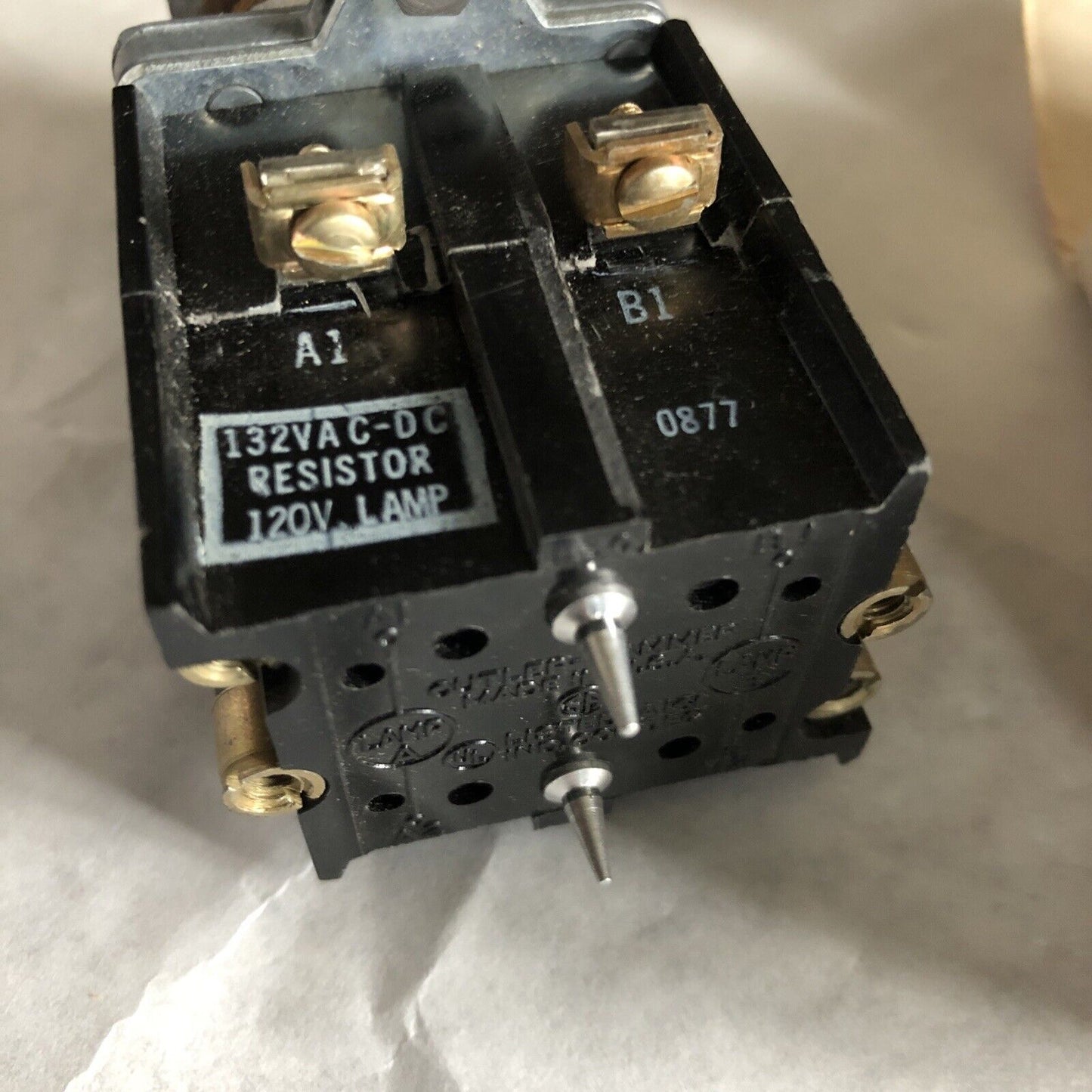 Cutler-Hammer E30jy223 Pushbutton Multifuction Indicator,Cc06195, 132Vac-Dc,Dd