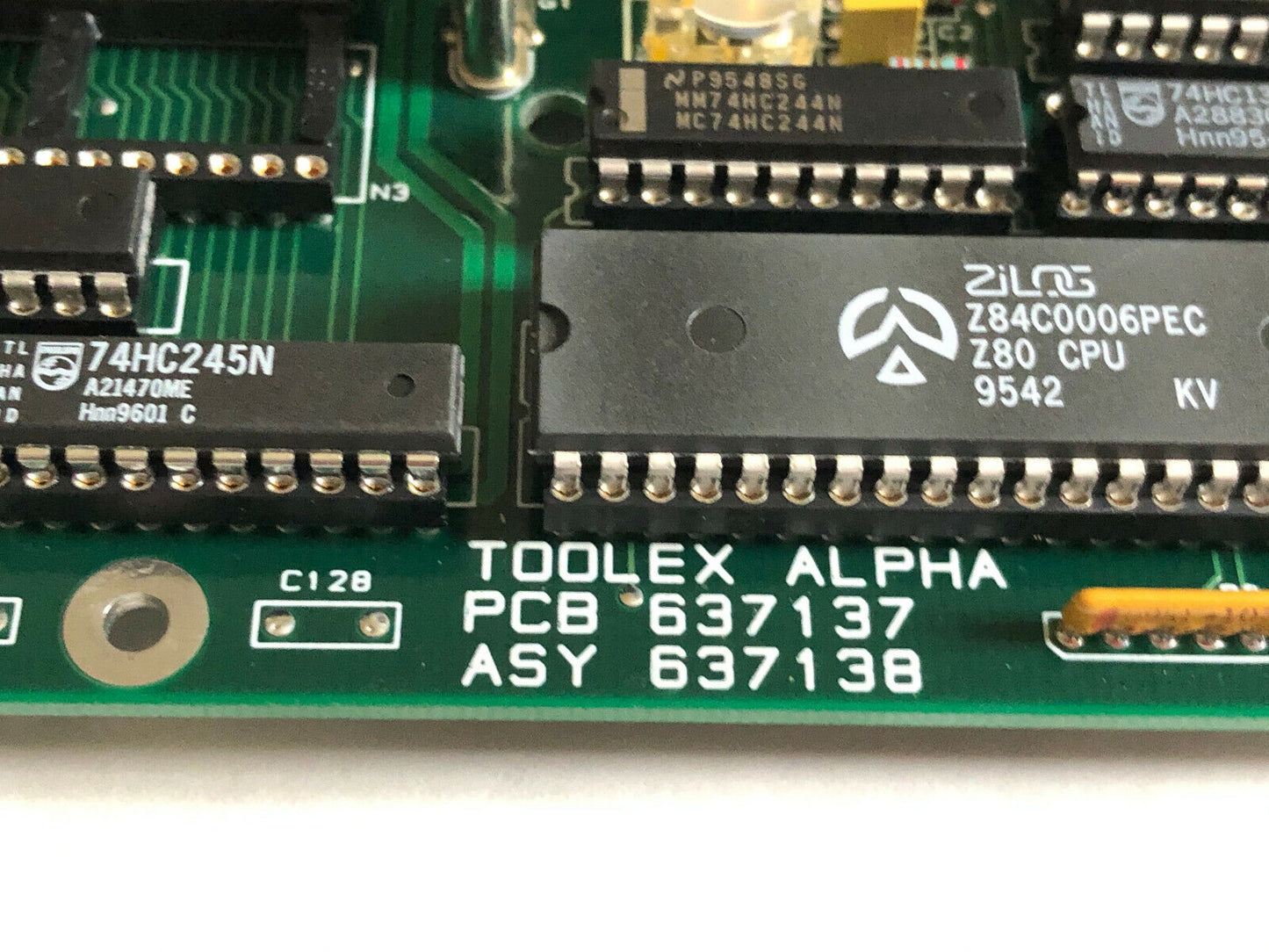 New  Old Toolex Alpha Pcb 637137, Asy 637138 Pcb Card, Circuit Board,Em