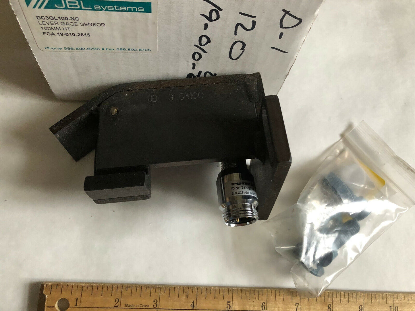 New Jbl Systems Dc3gl100-Nc,Turck T4209397,Bi 8-G18-Adz30x2 Lever Gage Sensor,Tk