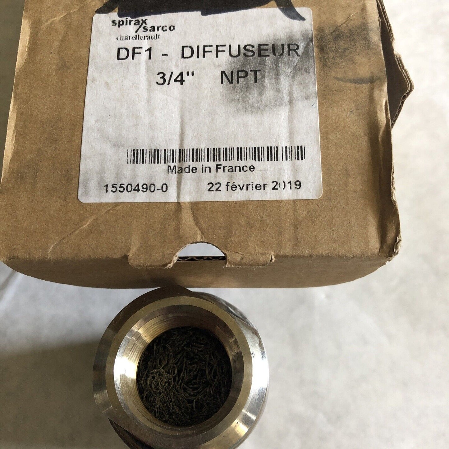 New Spirax Sarco Df1 3/4” Stainless Steam Trap Diffuser,Ed