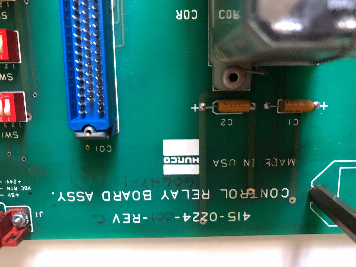 Hunco 415-0224-001,Hunco 415-0224-001-Rev C Control Relay Board,Se