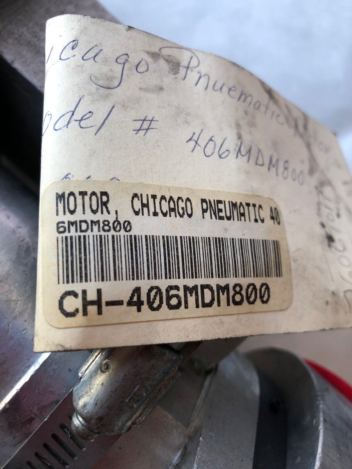 Chicago Pneumatic Ch-406Mdm800 Nutrunner Motor 3 507 173, 3 584 694,6Mdm800,Ax