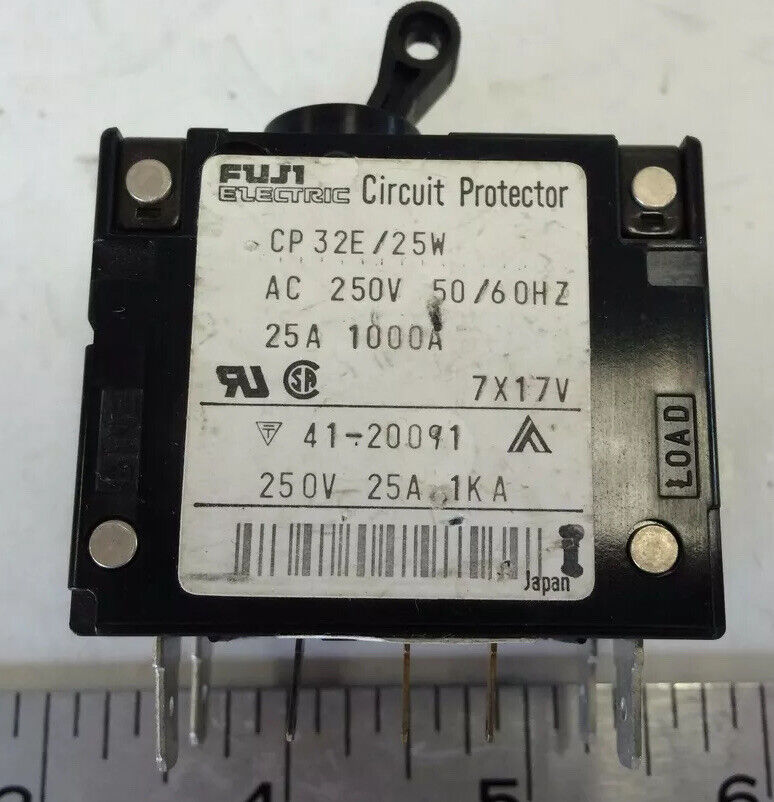 New Fuji Cp32e/25W Electric Circuit Breaker 25Amp 2Pole,Cx