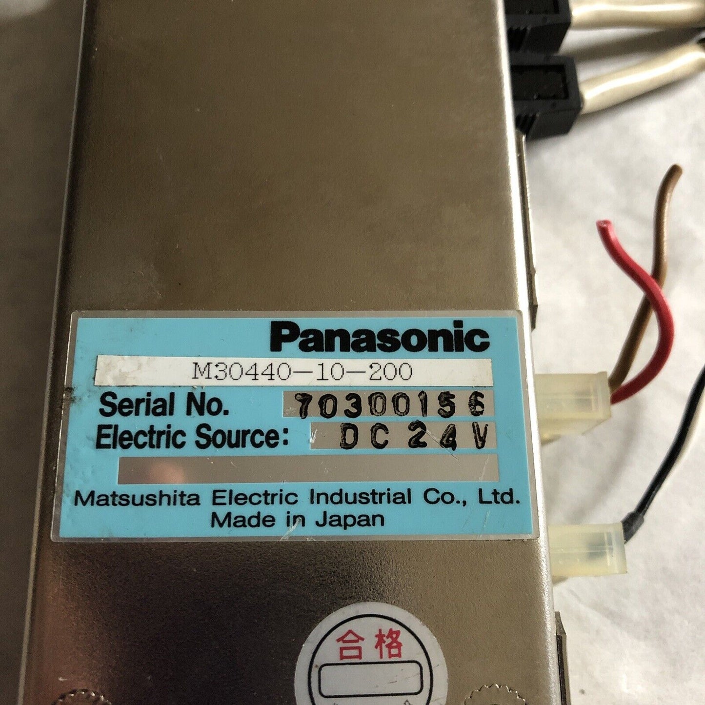 Panasonic M30440-10-200, Panasonic M30440 10 200,Dc24v,Rs422,Ct