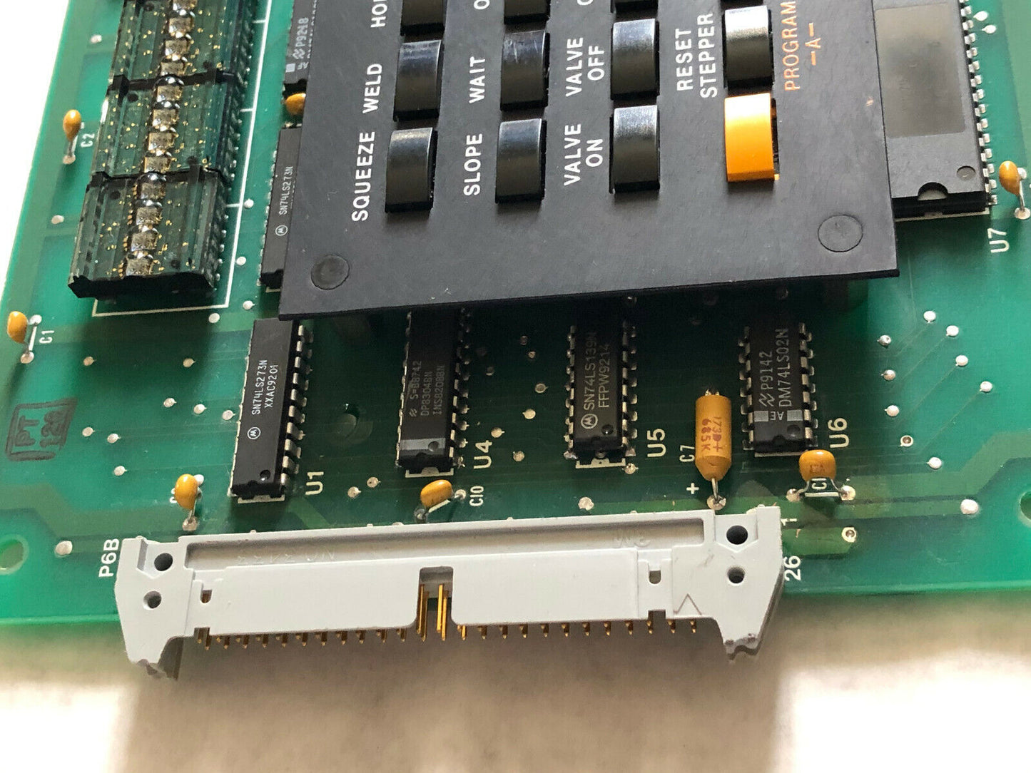 Pertron 1400214 Rev C 1300038 Display Board,Da