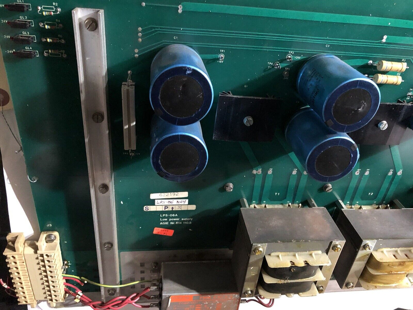 Agie Lps-06A,614 110.5 Low Power Supply Pcb For Agiepuls Mm Wire Edm Control,To