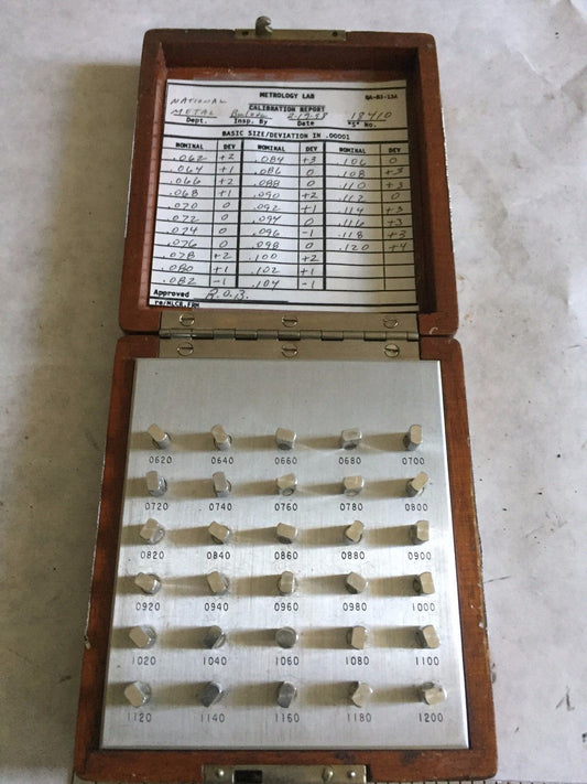 Hamilton C-50-13 ,1 Set Watch C-50-13 Gage Fine Plugs,Hamilton 0620-1200,Te
