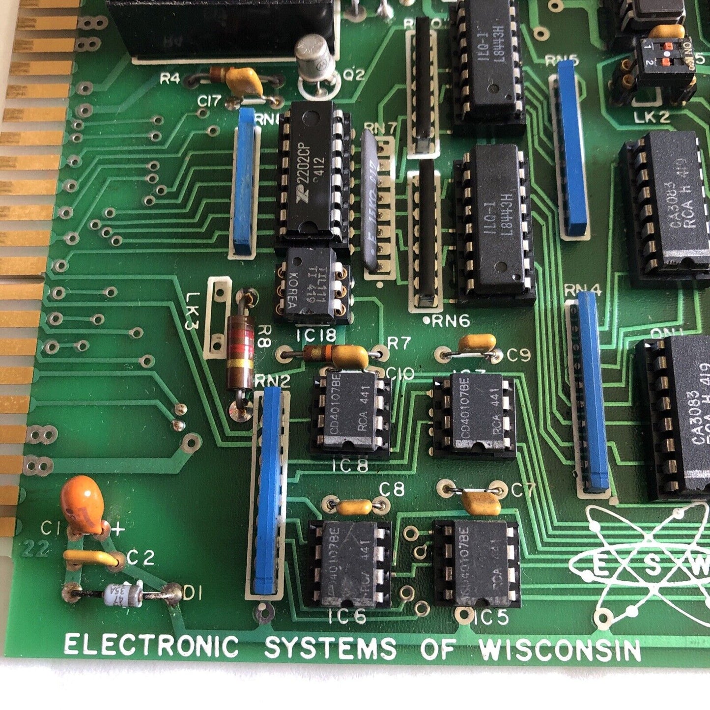 Wisconsin 35-008-0006 Electronic Systemscontrol Interface Board,51-0079 Rev.A,Er
