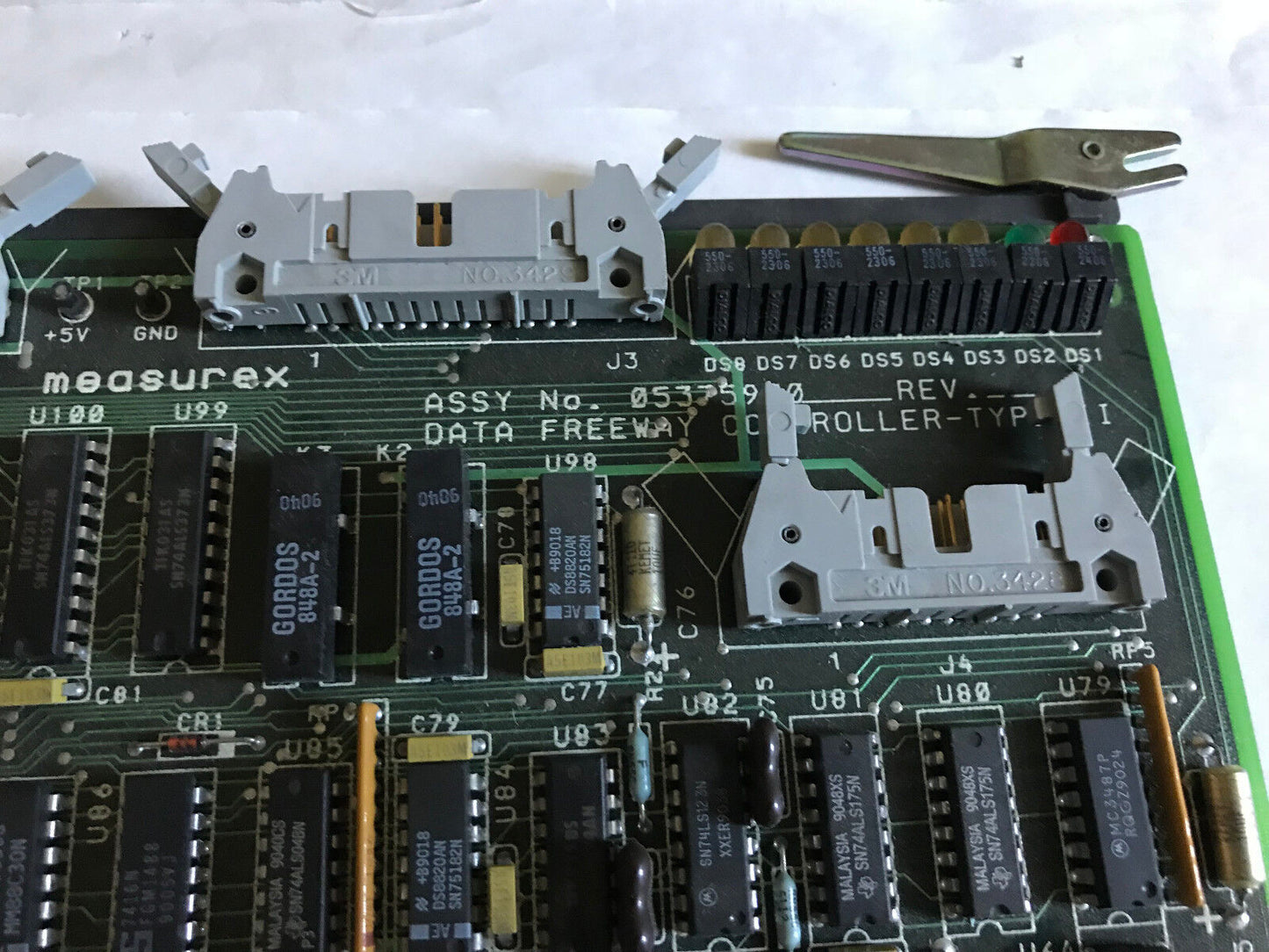 Measurex Pcb Board Assy No 05375900 Data Freeway Controller,Ax