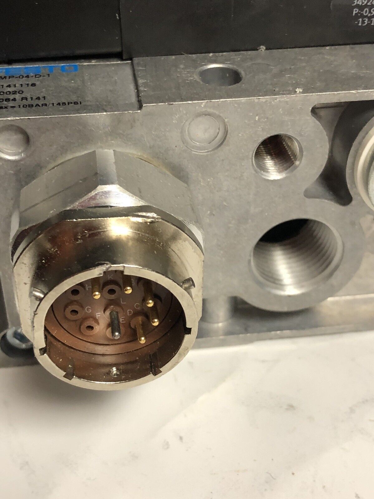 Festo Solenoid Valve Assembly Vimp-04-D-1 Muhx2-Zp-D-1-24G Iepr-04-D-1 ,Ev