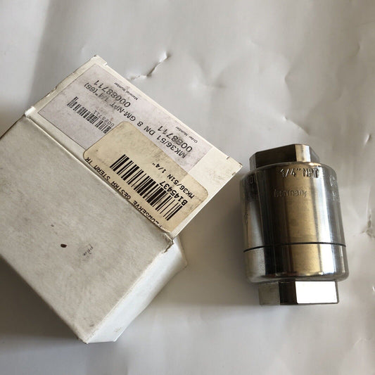 New 1/4" Npt Gestra Mk36/51  Dn8 Gm-Npt 1/4 (65) 00088711 Steam Trap,Mk 36/51,Aa