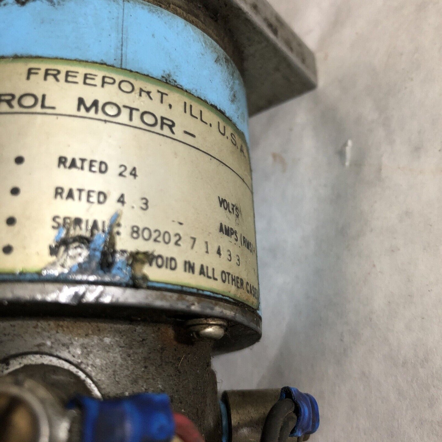 Micro Switch 2Vm61-020-7 Dc Control Motor,Dc Analog Tachometer,Bw