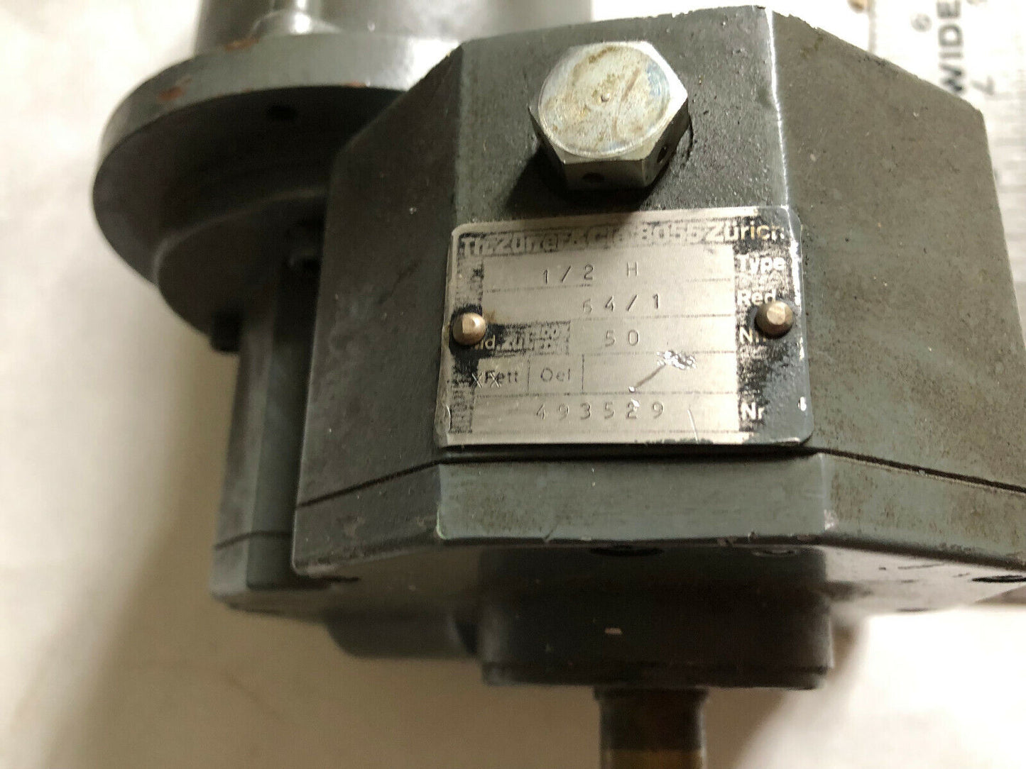 Superior Electric Mo93-Fd-8822 Step Motor,M093-Fd-8822,1/2 H Reducer, 493529,Se