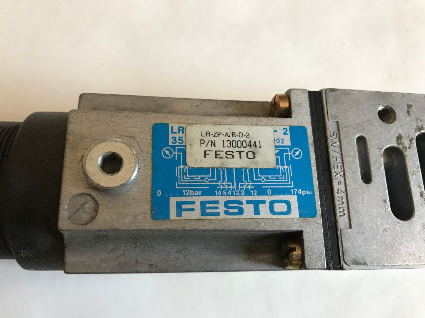 Lot 3  Festo La-Zp-A/B-D-2 Pneuamtic Pressure Regulator Plate P/N 13000441,Sd