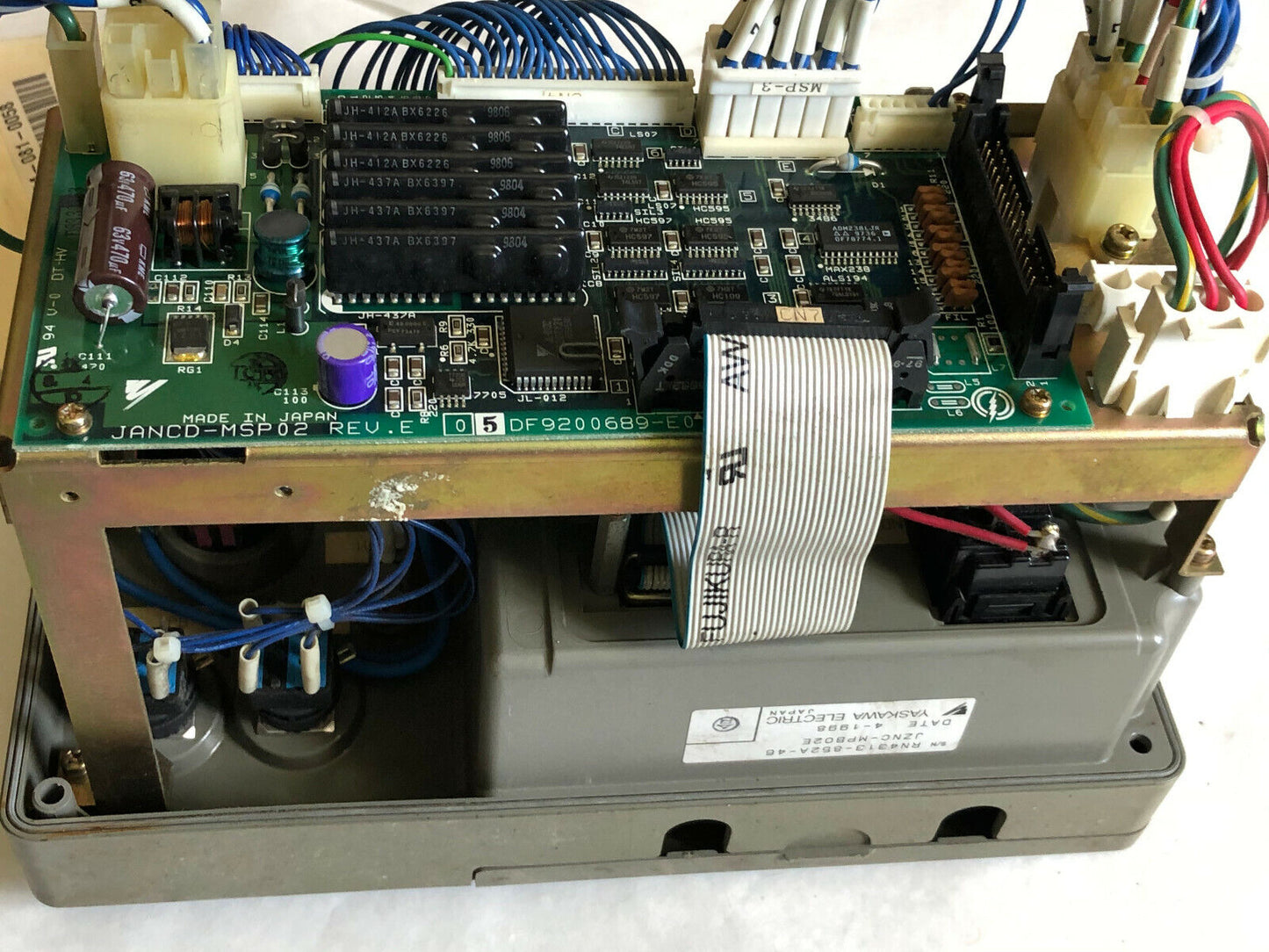 Yaskawa Jznc-Mpb02e Yasnac Mrc,Jancd-Msp02,Df9200689-E0,Cg