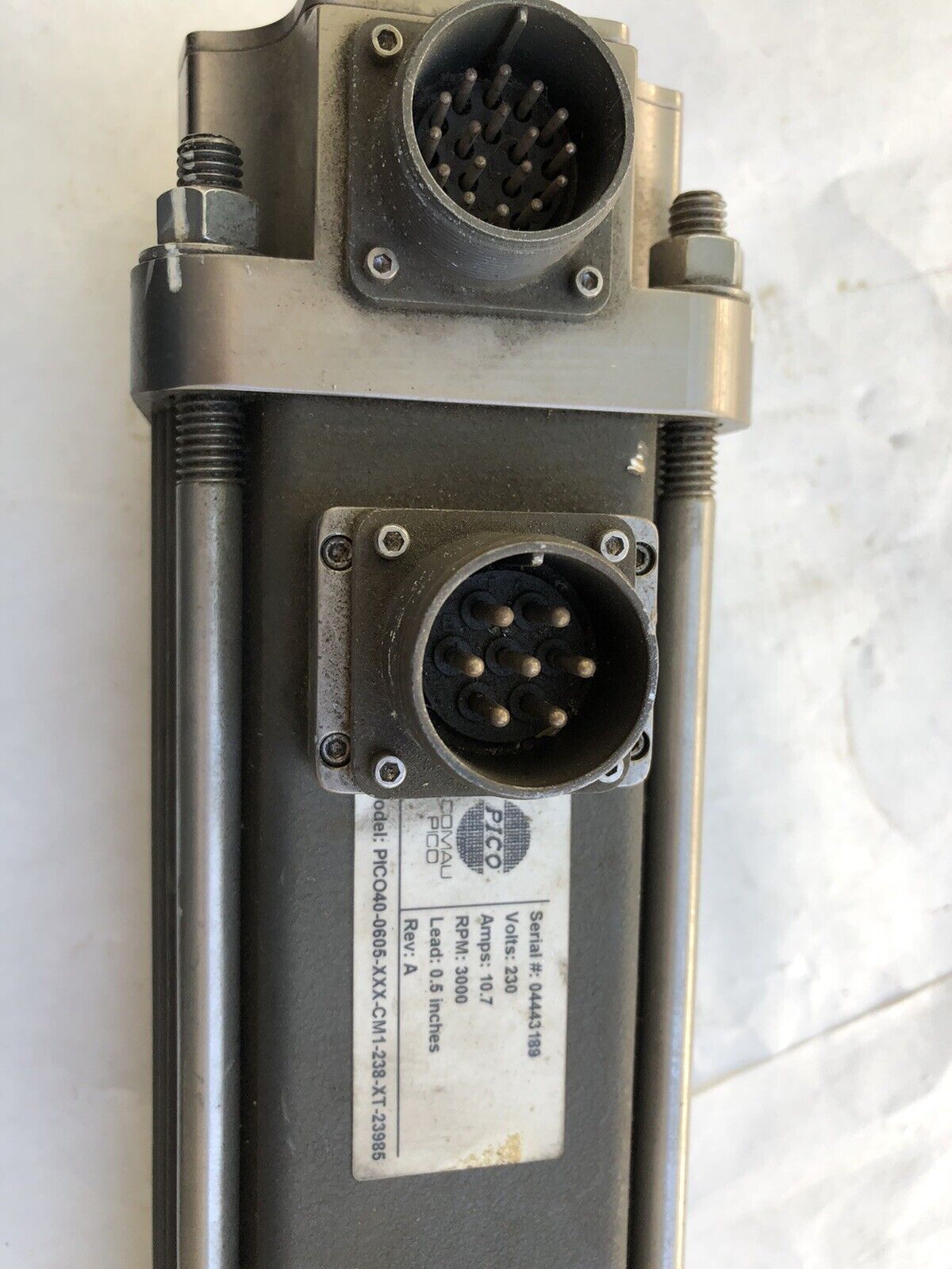 Used Comau-Pico Pico40-0605-Xxx-Cm1-238-Xt-23985 Linear Servo Actuator ,Tg