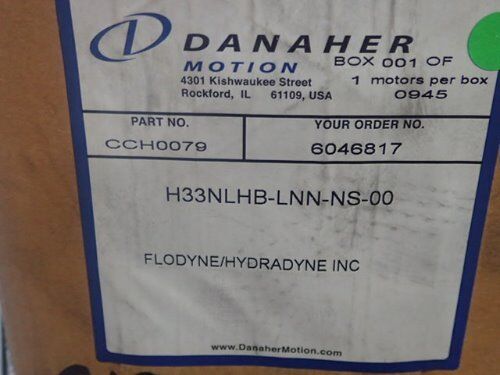 New Danaher H33nlhb-Lnn-Ns-00,Cch0079 Servo Drive 1.8 Step Motor,Am