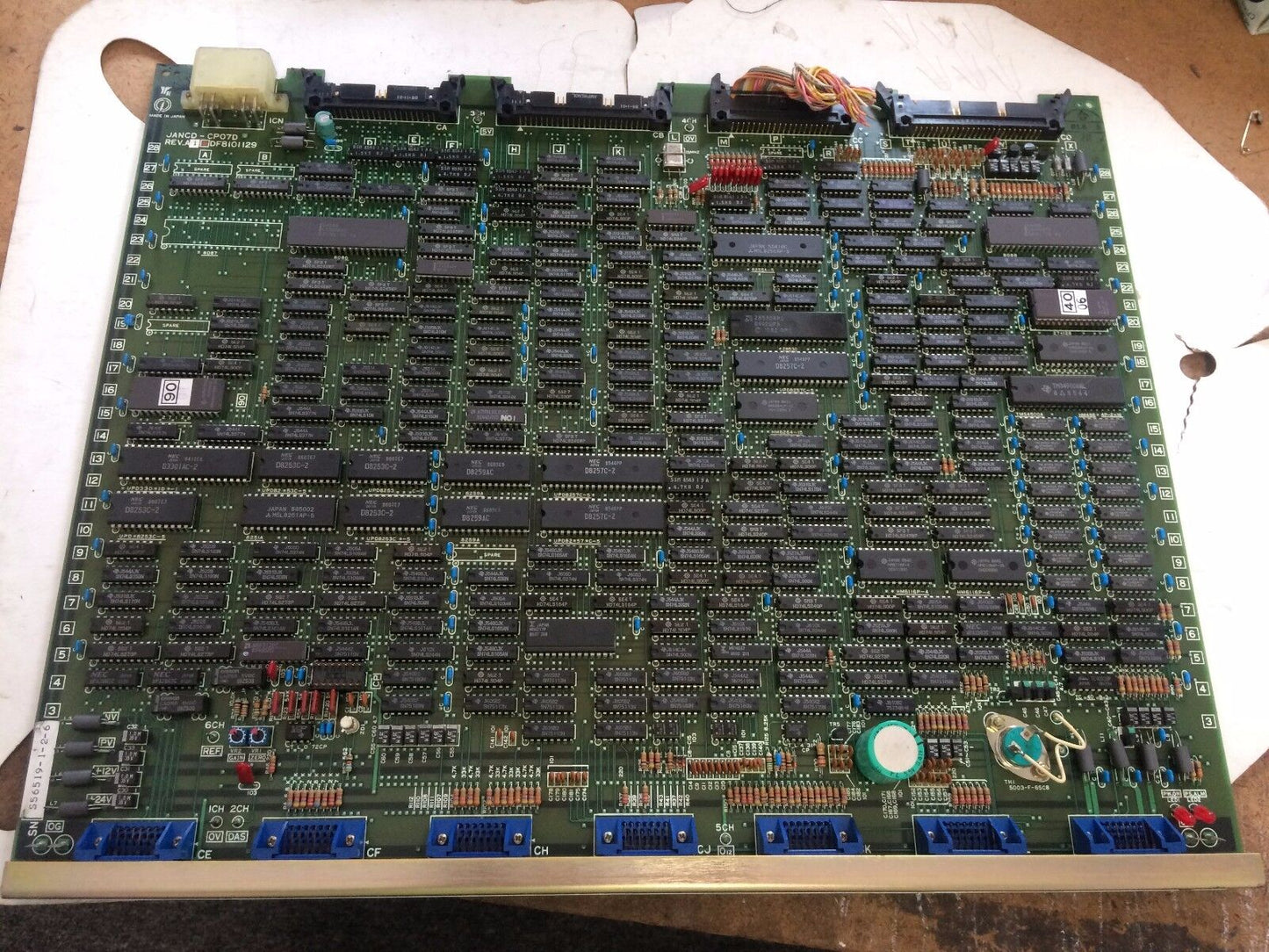 Yaskawa Jancd-Cp07d Cnc Vme Main Mother Jancd-Cpo7d,Df8101129,Cp07d,Cy