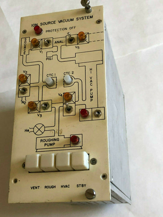 Ion Source Varian Extrion 06342-1 Control, For Ion Source Vacuum System,Dd