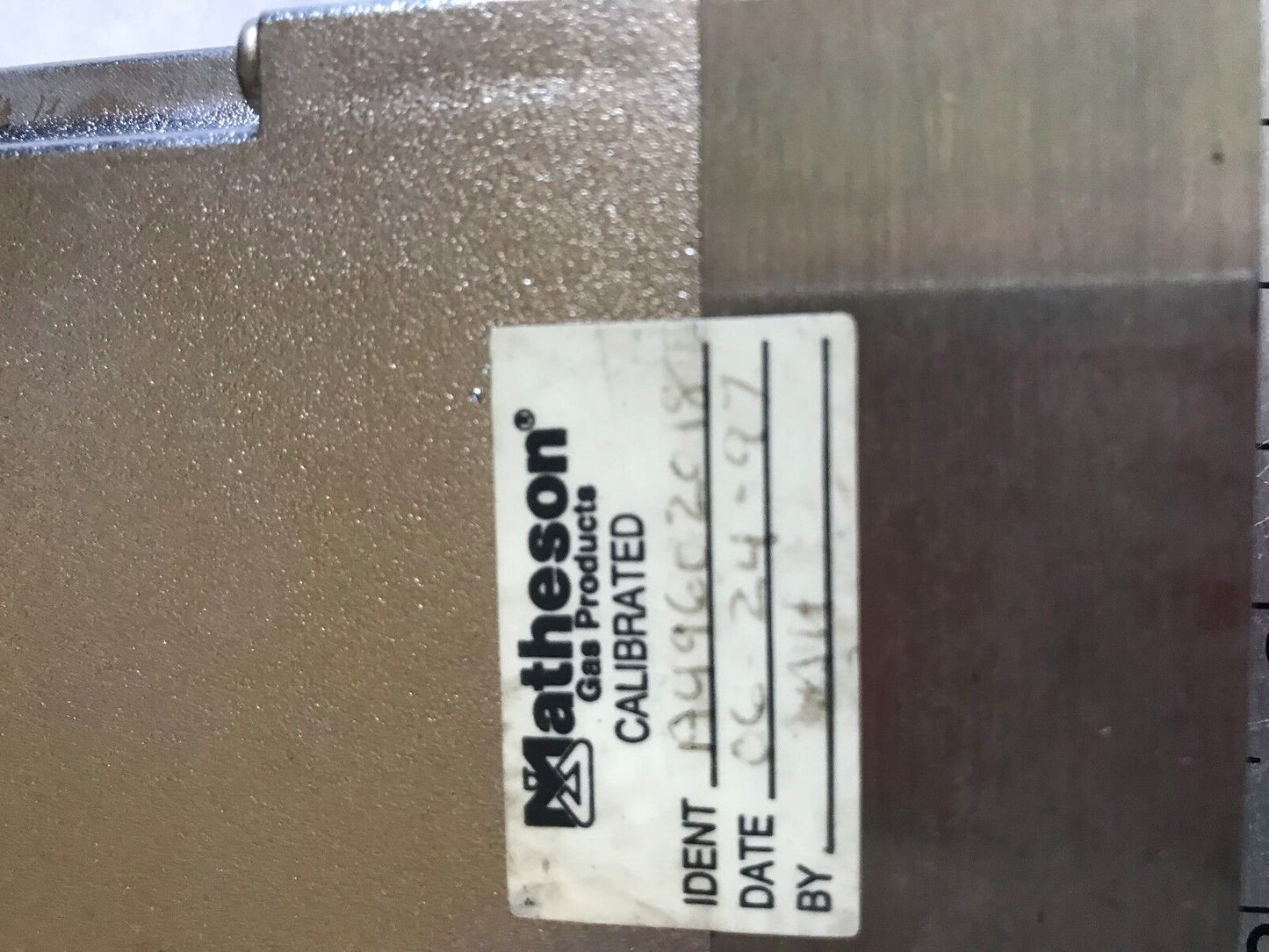 Matheson 8272-0423 Mass Flow Transducer,Ei
