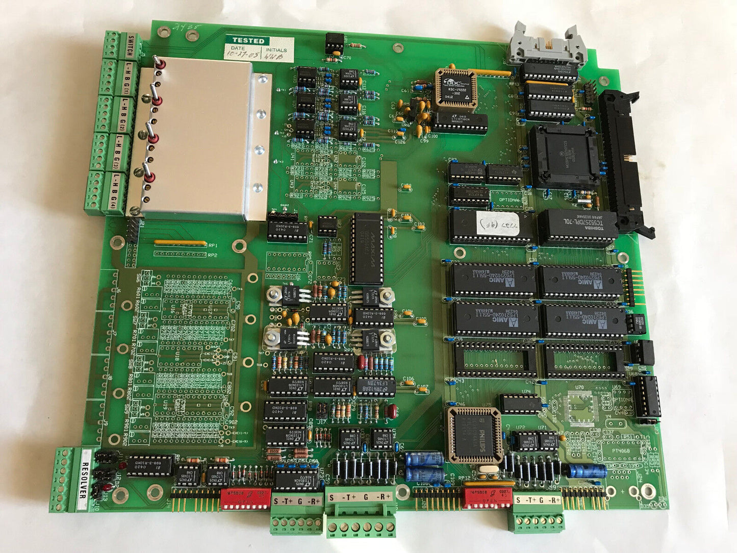 New 5687A-S1 Nt 1-0A Pcb Plc Control Board Rv7,2604,Switch,Resolver,Ad