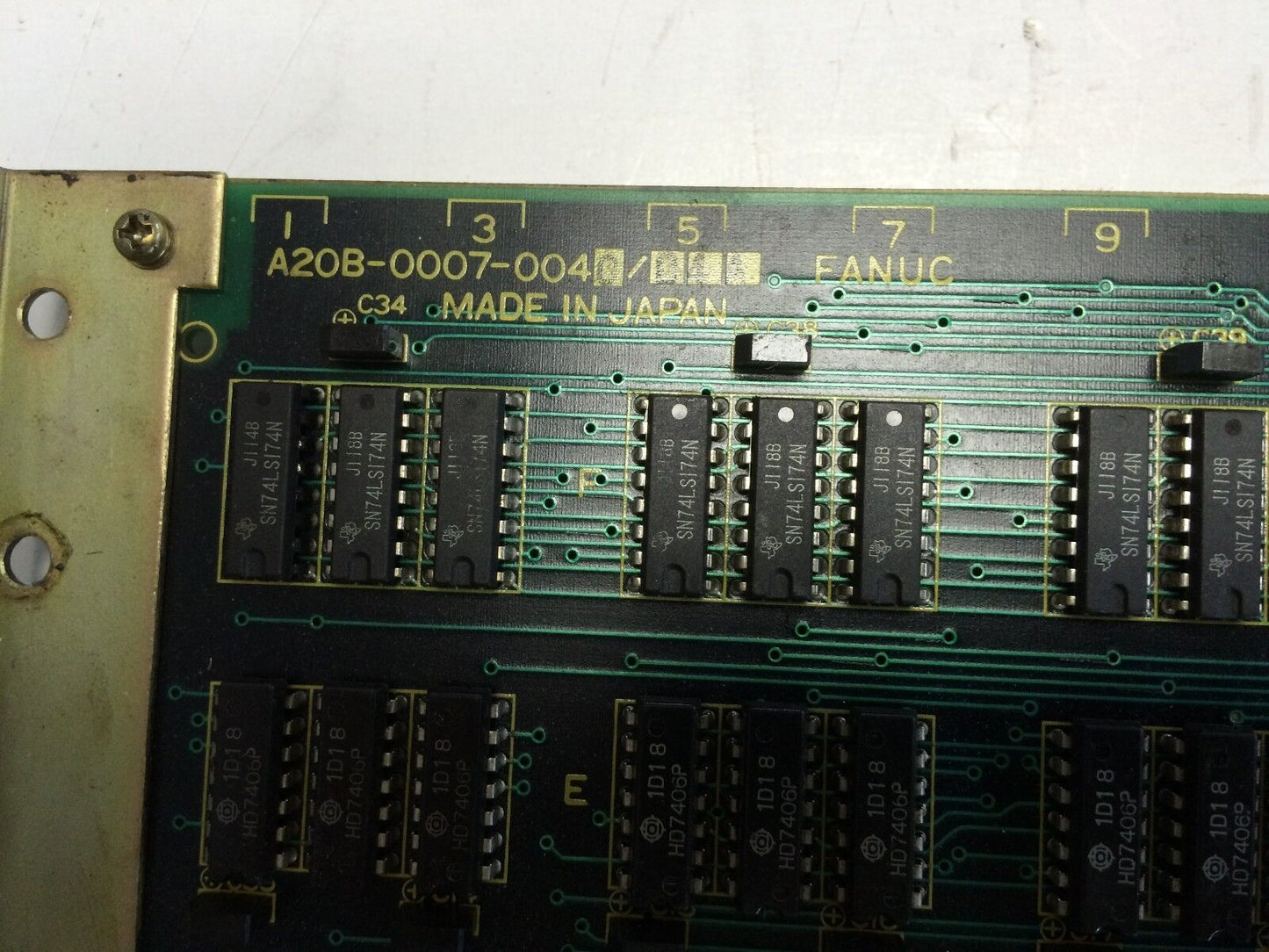 Fanuc A20b-0007-0040/04A I/O Relay Pcb Board A20b-0007-0040,Bh