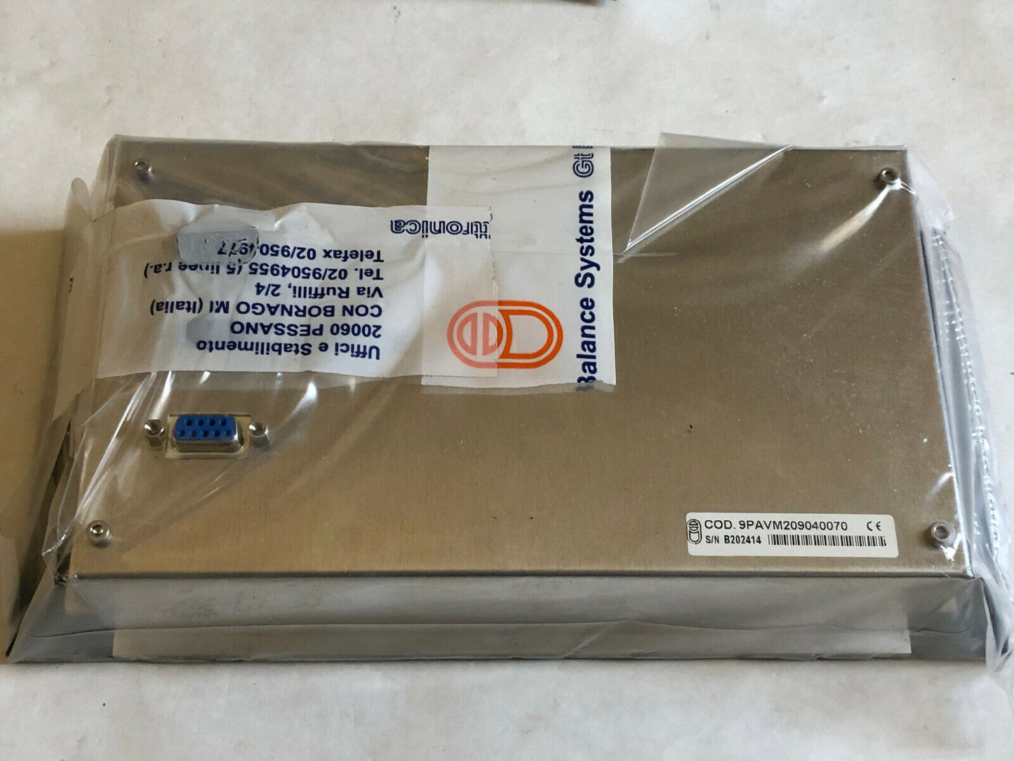 New Balance Systems 9Pavm209040070 Vm24rz,Vm24 Operator Interface Reishauer,Cz