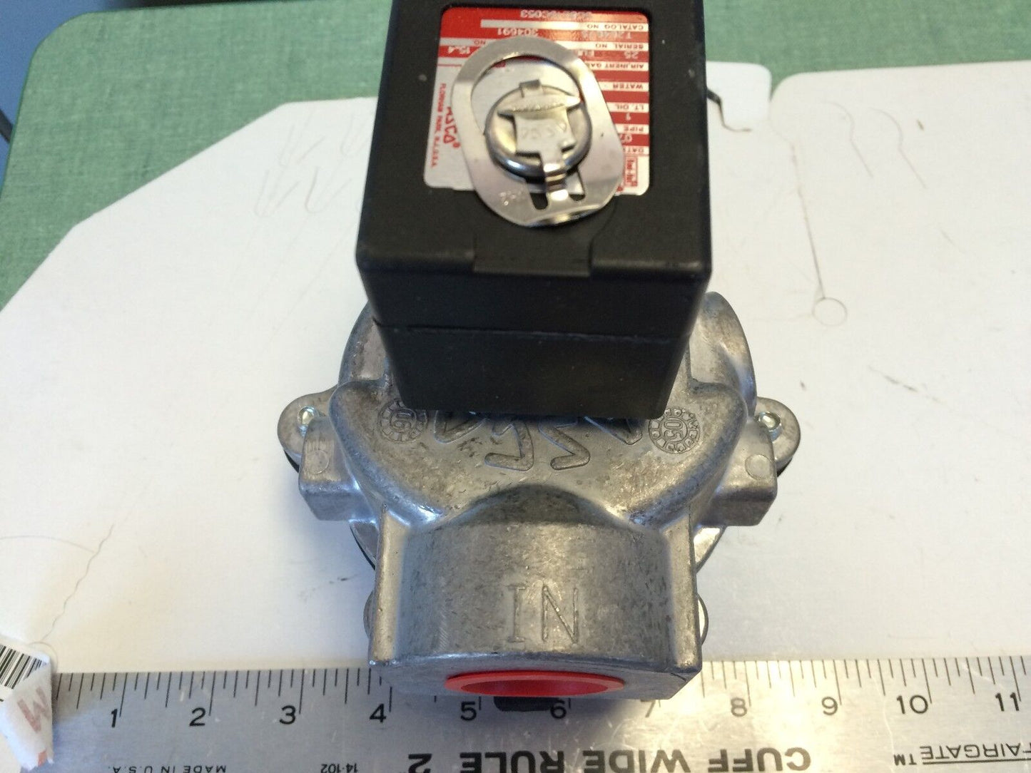 New Asco Redhat Sc8215c053 Solenoid Valve, 1" Npt, Open, 24 Vac 400525-121,Fe