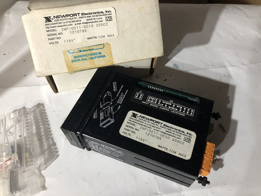 Newport Inf-0211-Dc10 25Sc2 Digital Panel Meter, 115 Vac, 10 Watts,To