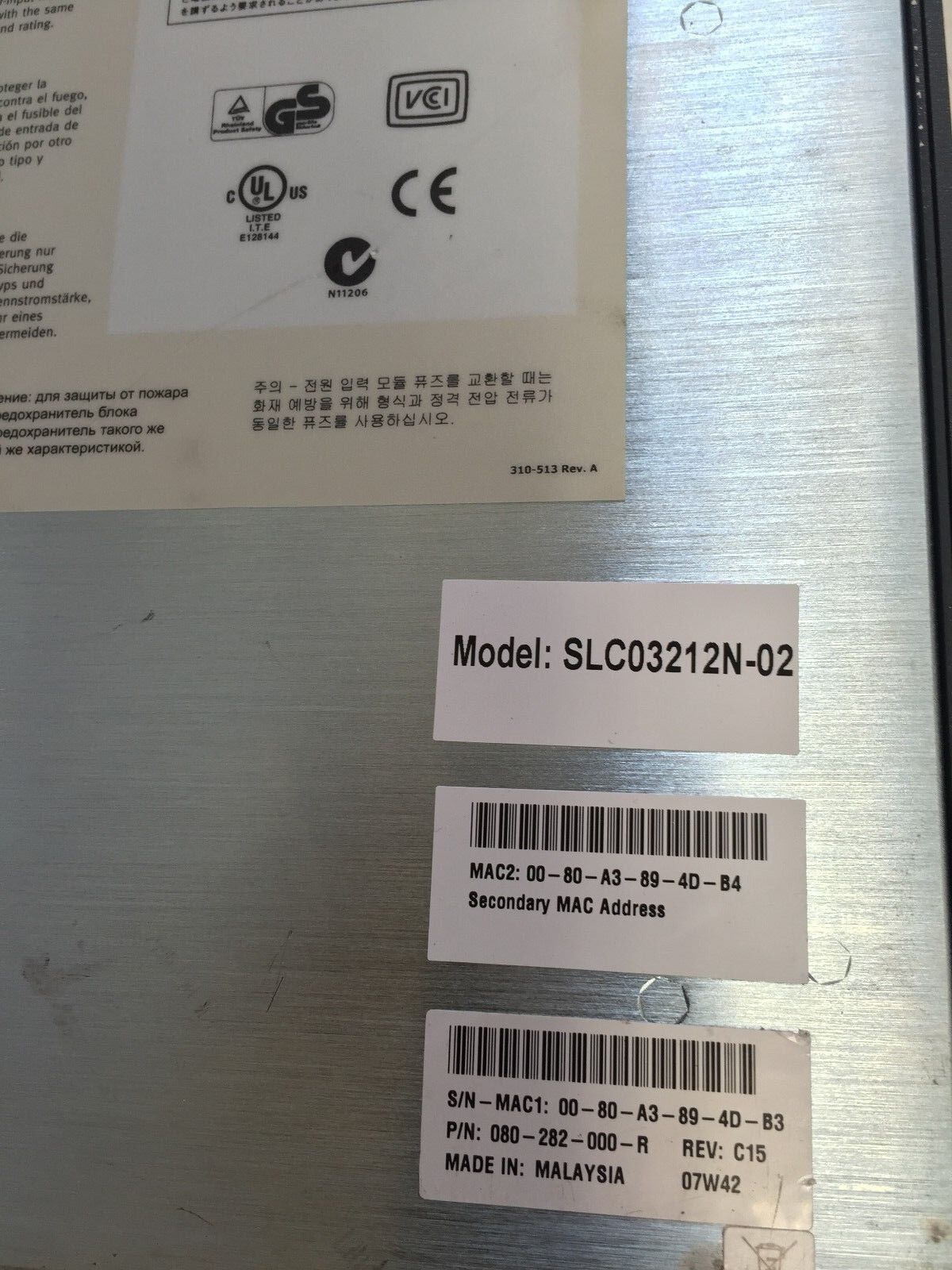 Lantronix Sl C03212n-02,Slc03212n-02,Securelinx Slc32 Secure Network Server,Ch
