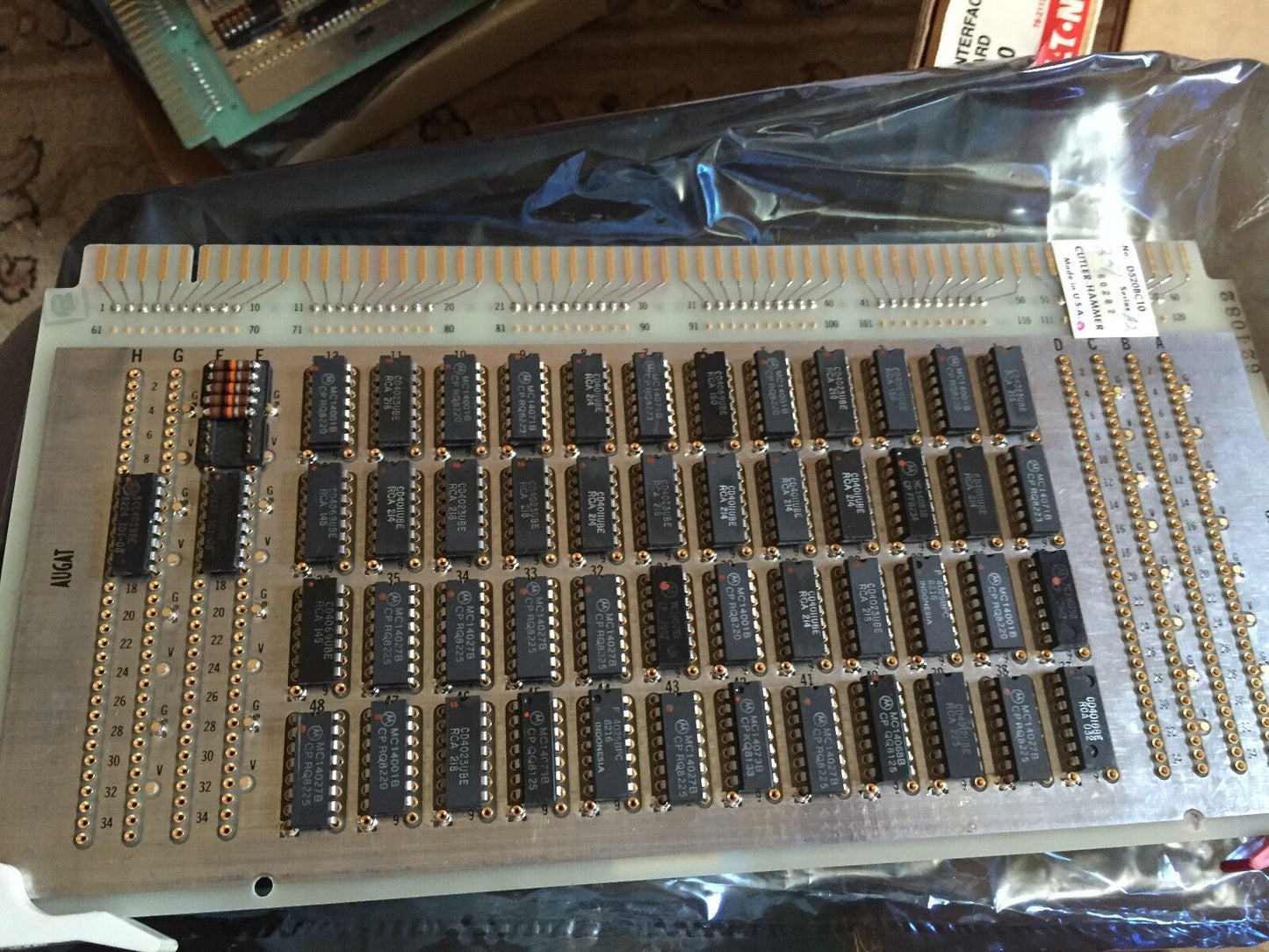 New Cutler-Hammer D520bc10,Augat Eaton Corporation Pc Board,Dg