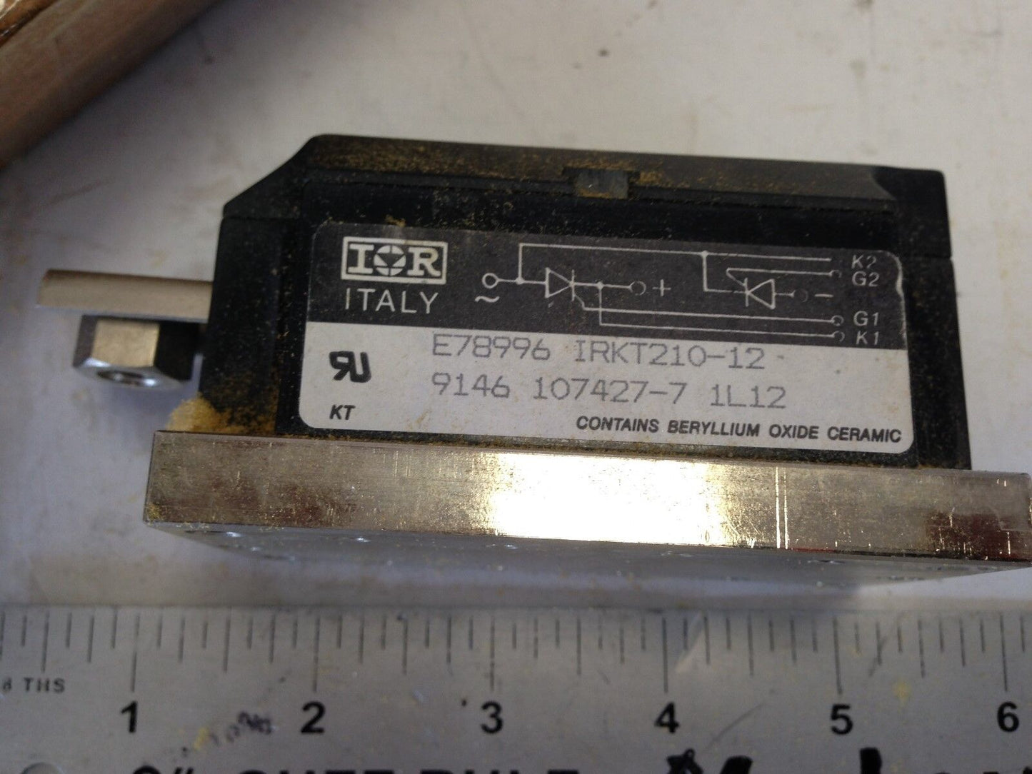 New Ior E78996 Irkt210-12 9146 107427-7 1L12 Thyristor/ Diode Module,Fi