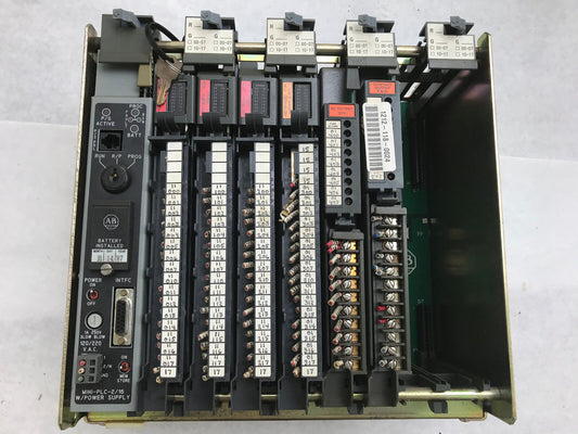 Allen-Bradley 1771-A2b Plc-2 System 1771-Wd, 1772-Lxp Mini-Plc-2/16 1771-Oad,Tf