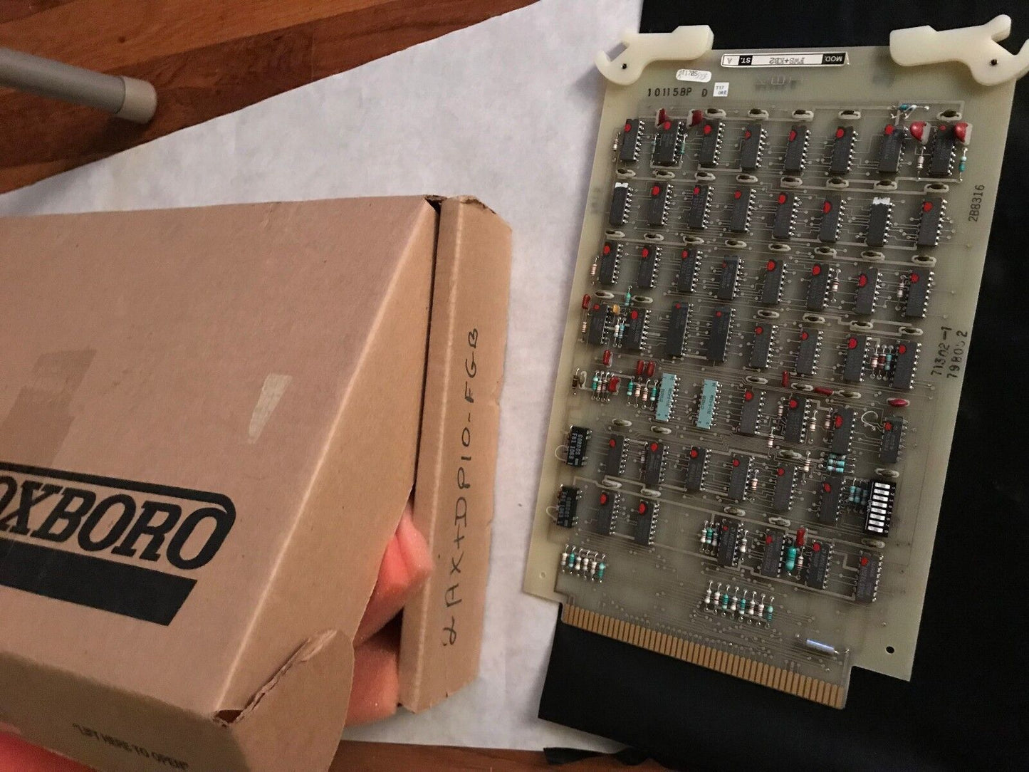 New Foxboro Fws+Kb2,Foxboro Ms-Fws-Kb2,71302-1,2B8316 Pcb Board D0140kk-B ,Te