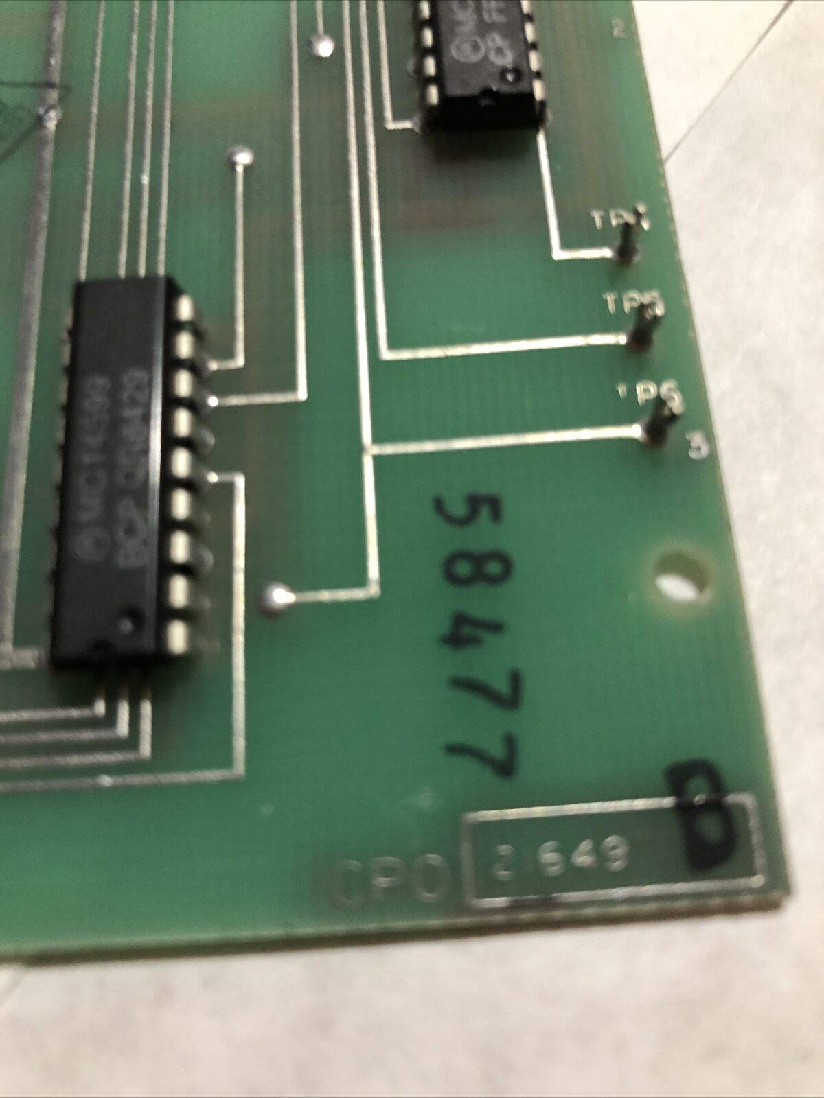 Sci 21649 Cpo 51457,31457,58477  Circuit Board,Dj