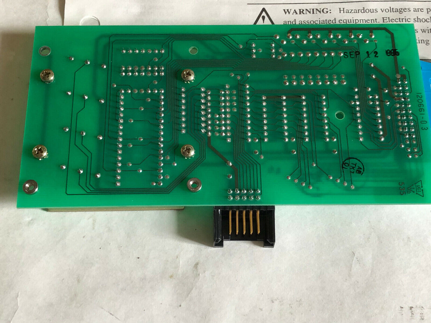 New Allen Bradley 120771 Rv.02,120663,Sp-120663 Display Keypad,6371-6,M113935,Ew