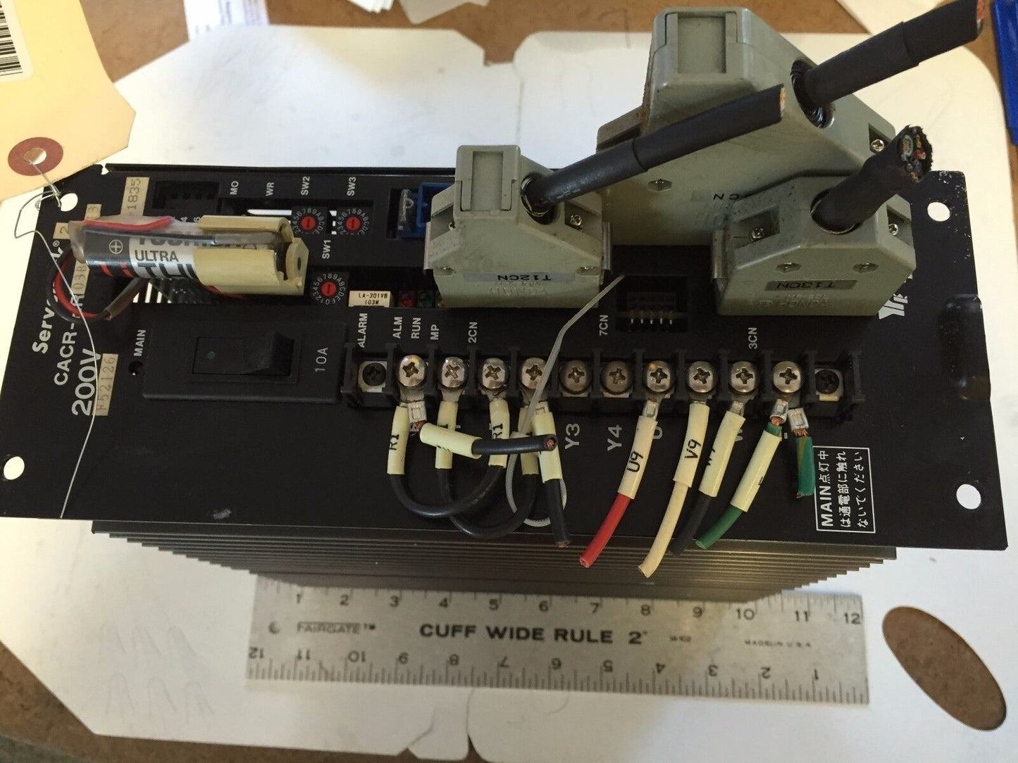 Yaskawa Cacr-Hr03bab12y13,Cacr-Hr 03Bab12113,125838-2-8 Servopack Servo Drive,En