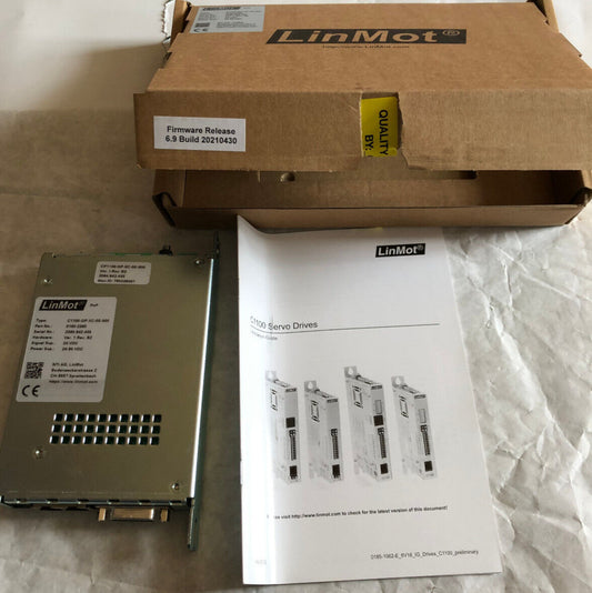 New Linmot C1100-Gp-Xc-0S-000 Servo Drive,C1100,Linmot 0150-2380,2084.842.435,Cu