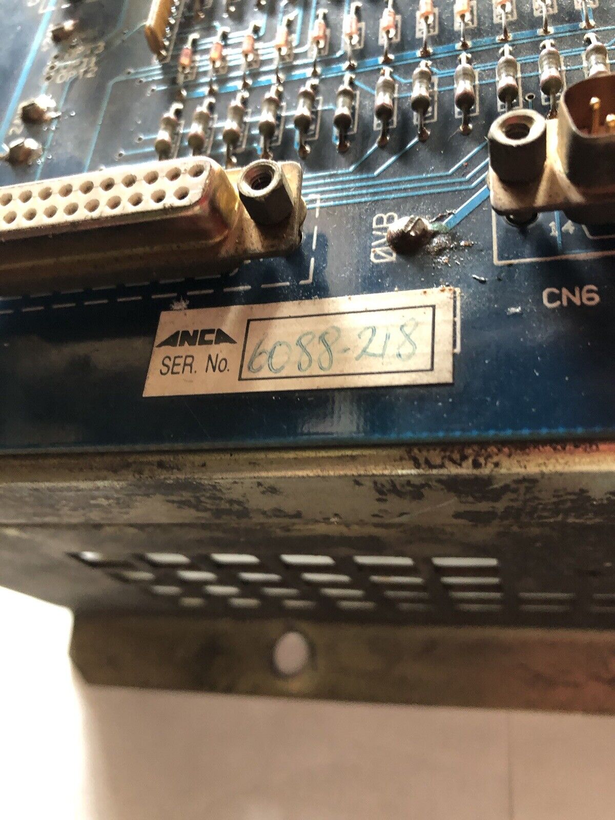 Anco Anca 90-020588 Single Board Cnc Rev. D W/ 2000S-D Dc Distribution,Bv