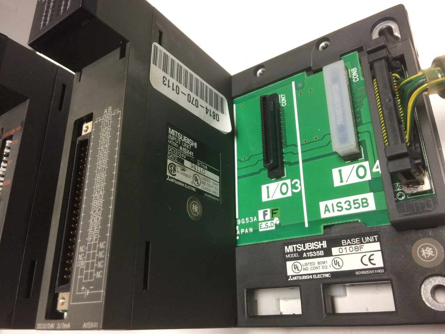 Mitsubishi A2ushcpu-S1,A1s35b,Plc System,A2ushcpu-S1,A1s61pn,A1sj1uc24-R4,Bv