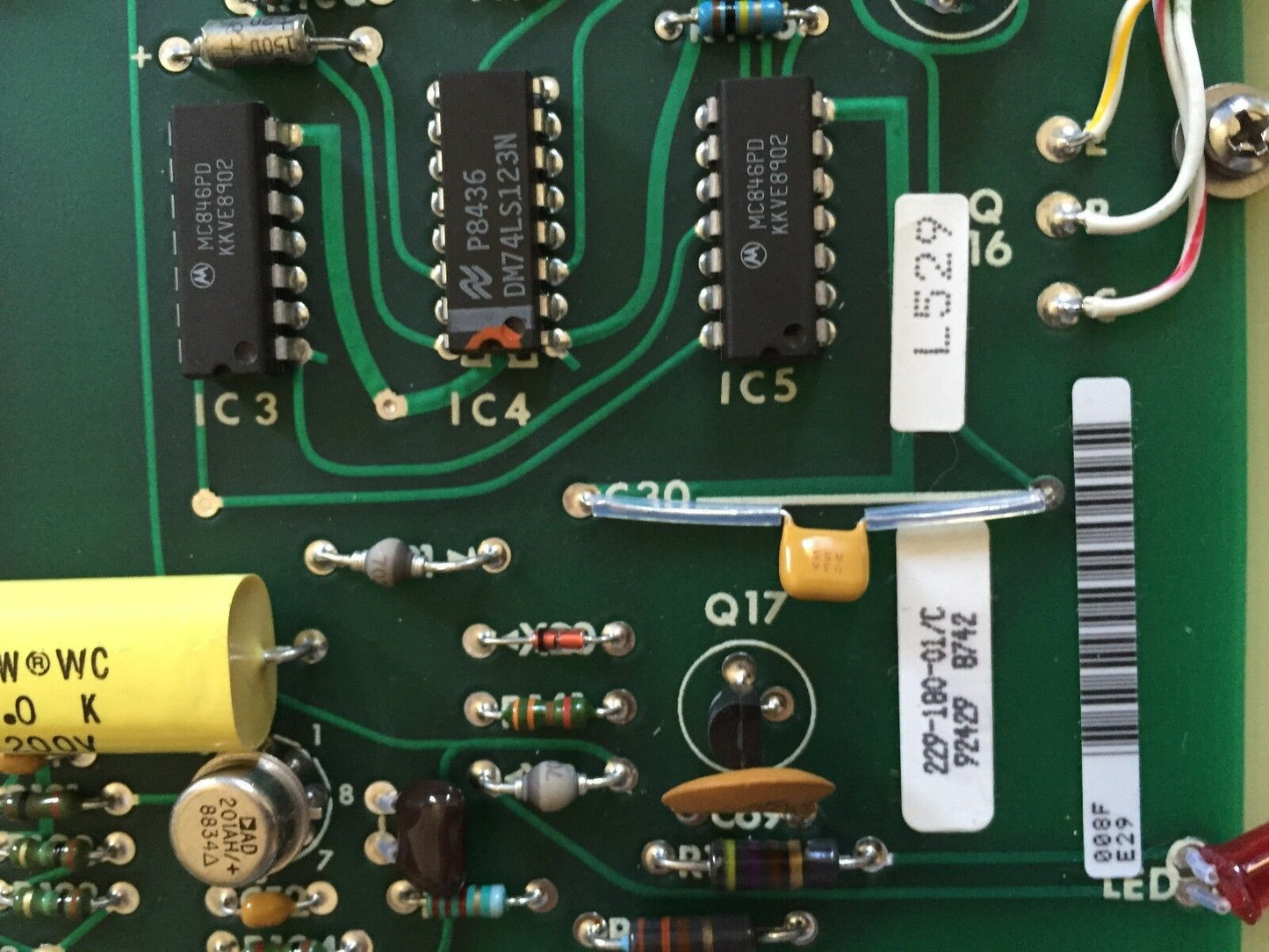 Teradyne Galve Ts180 X & Y Axis Driver Control Board,229-180-01/C 92429 B742 ,Ff