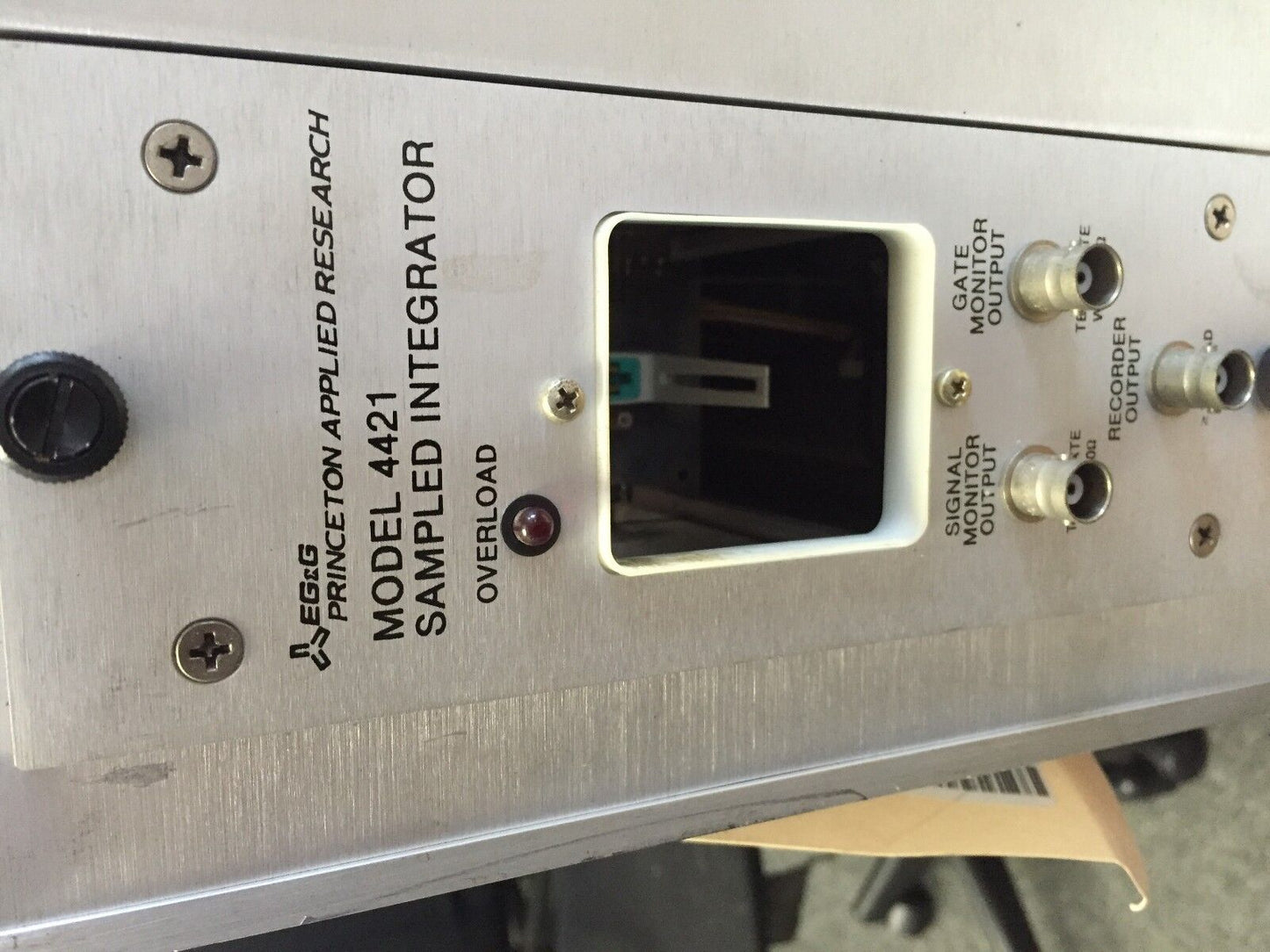 Eg&G Parc 4420,Eg&G 4420 Boxcar Averager,4421 Sampled Integrators,Ch