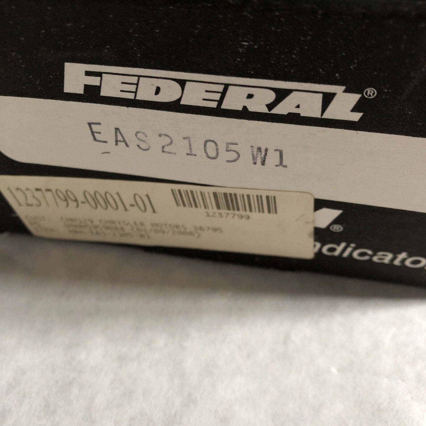 Mahr Federal Eas-2105-W1 06060 Remote Transducer,Digital Electronic Indicator,Ay