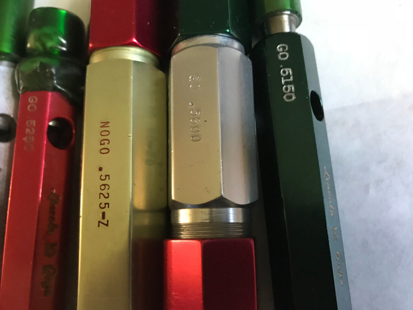 Lot Plug Gage Go Nogo Van Keuren .6020,5950,5660,5600,5960,6025,5150,5170,Es