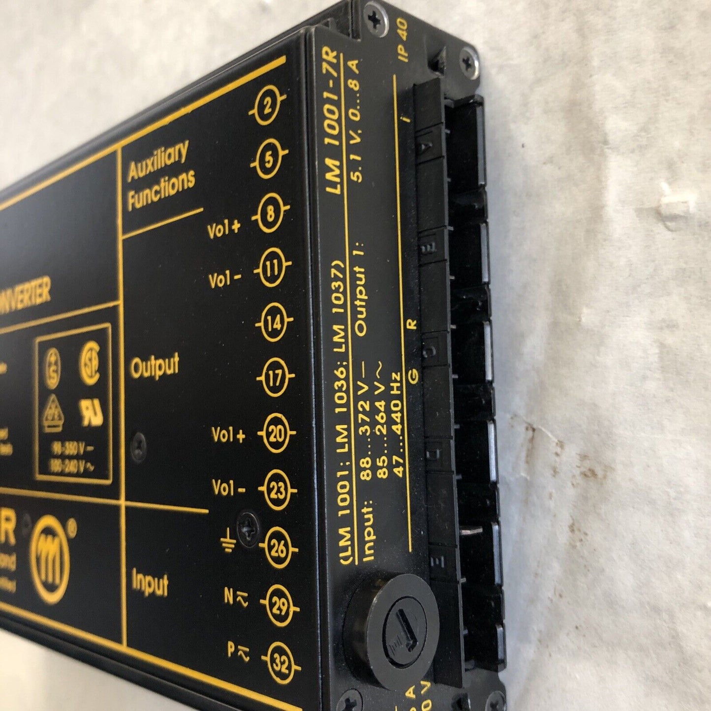 Melter Ac-Dc/Dc-Dc Converter Lm 1000 Mk Ll ,00094505,Lm 1001-7R,0094,Ed